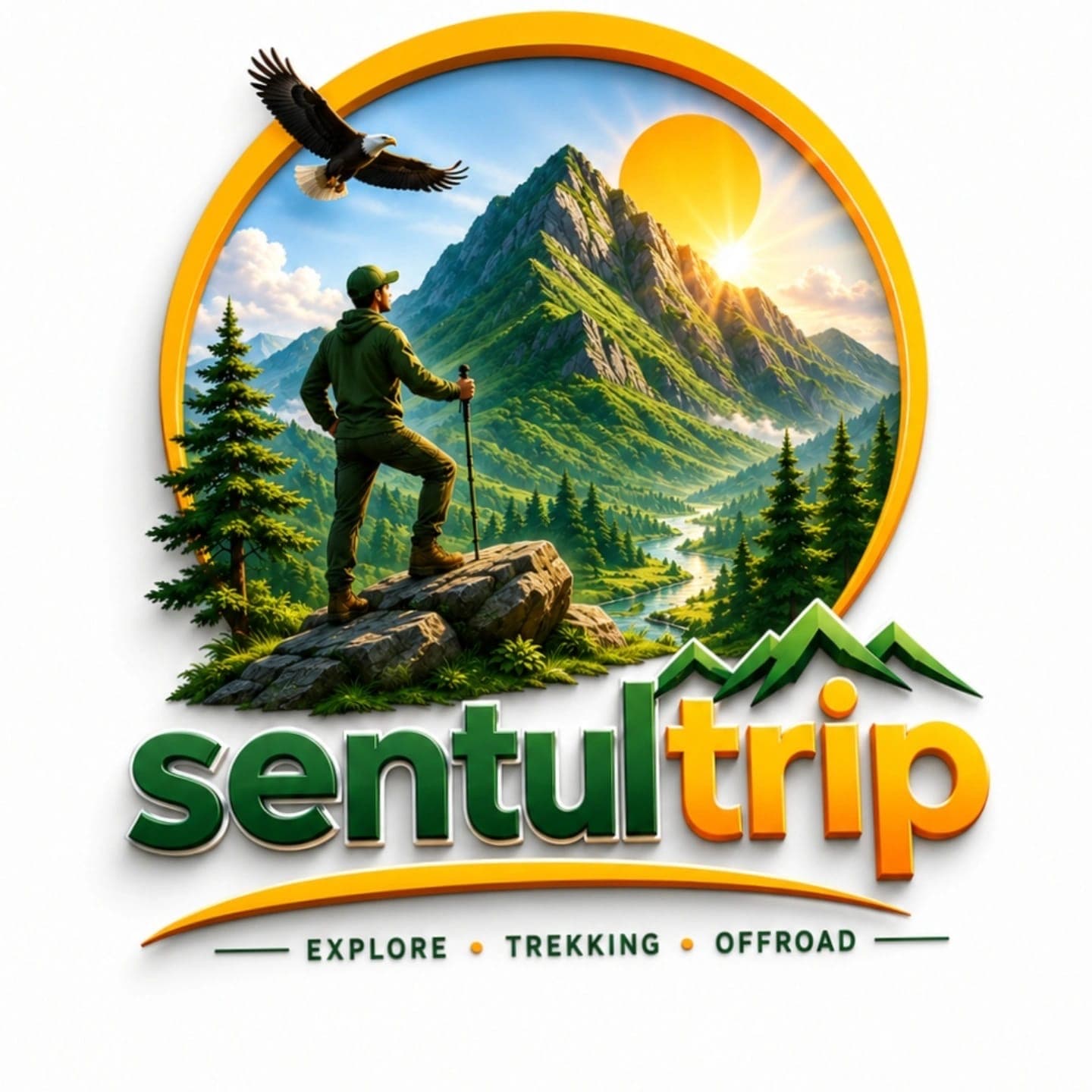 Logo SentulTrip — Wisata Trekking dan Offroad Sentul Bogor